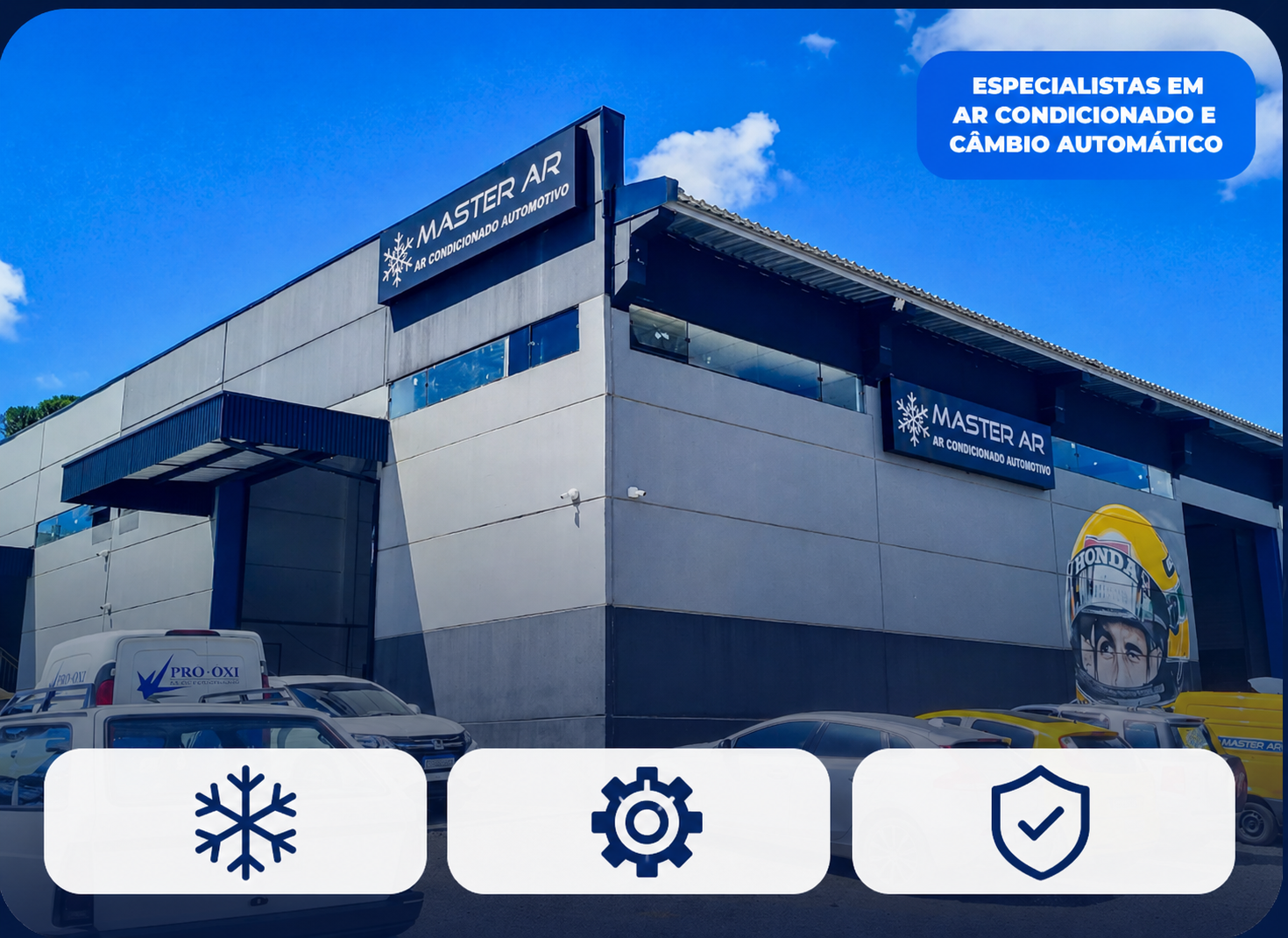 Master Ar: ar-condicionado automotivo em Campo Largo