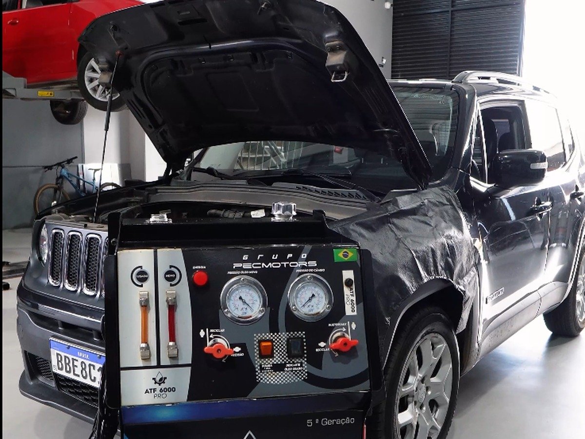 Máquina ATF 6000 para troca de óleo de câmbio automático